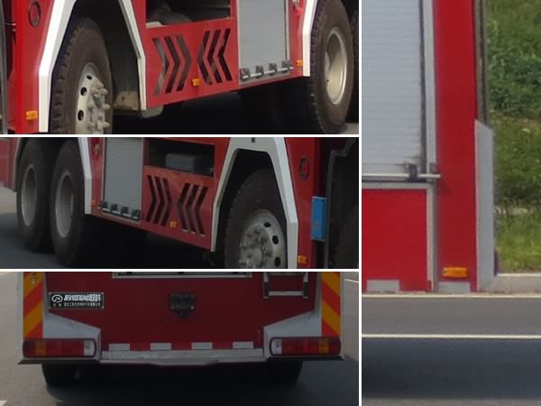 國五重汽豪沃24噸水罐消防車(chē)