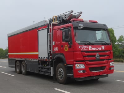 江特牌JDF5250TXFDF20/Z5型水帶敷設消防車(chē)